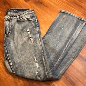 Distressed Suko jeans
